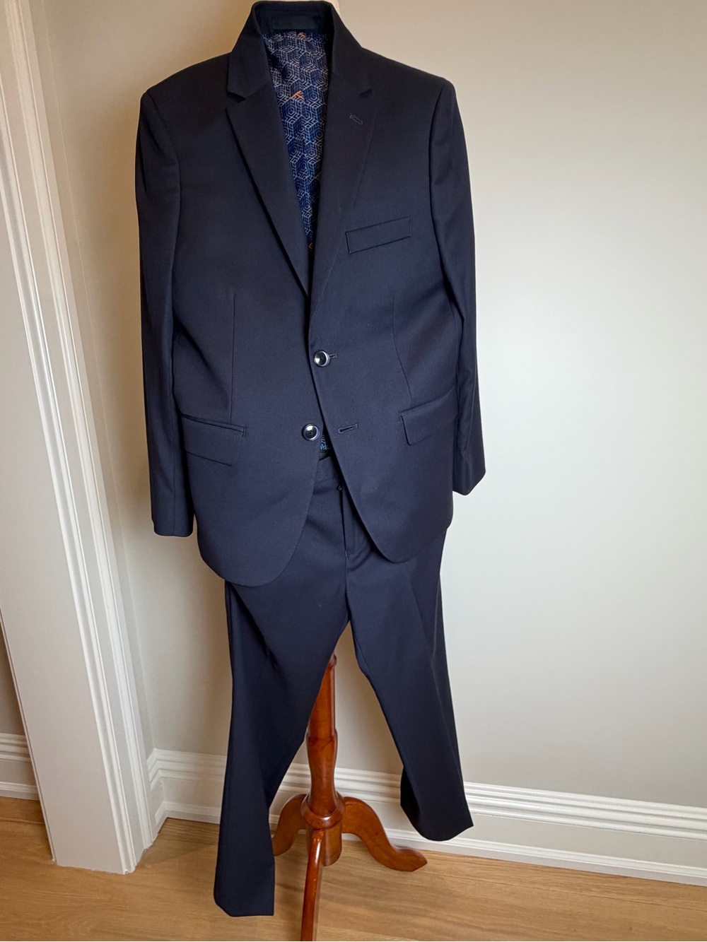 Boy’s Classic Navy Two-Button Suit